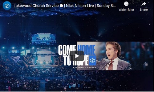 Lakewood Church Sunday Service May 29 2022