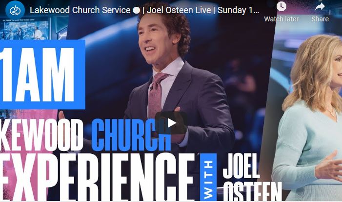 Lakewood Church Sunday Live Service June 19 2022