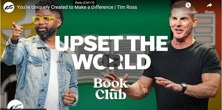 Tim Ross Message You are Uniquely Created to Make a Difference