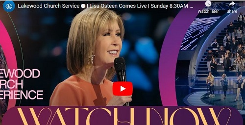 Sunday Live Service at Lakewood Church September 4 2022