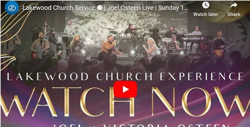 Lakewood Church Live Sunday Service November 27 2022