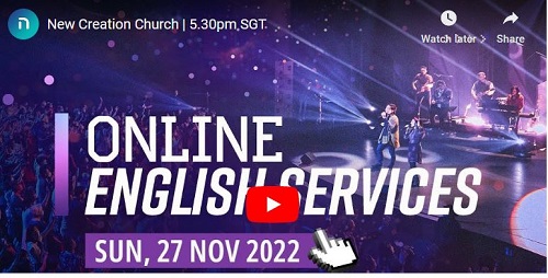 Pastor Joseph Prince Sunday Service today November 27 2022