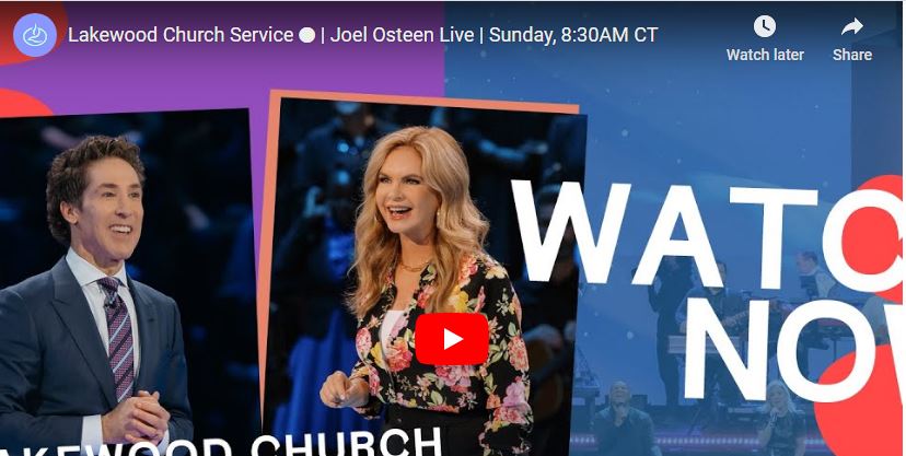 Pastor Joel Osteen Sunday Service June 25 2023