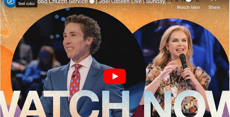 Joel Osteen Live Sunday ServiceToday October 22 2023