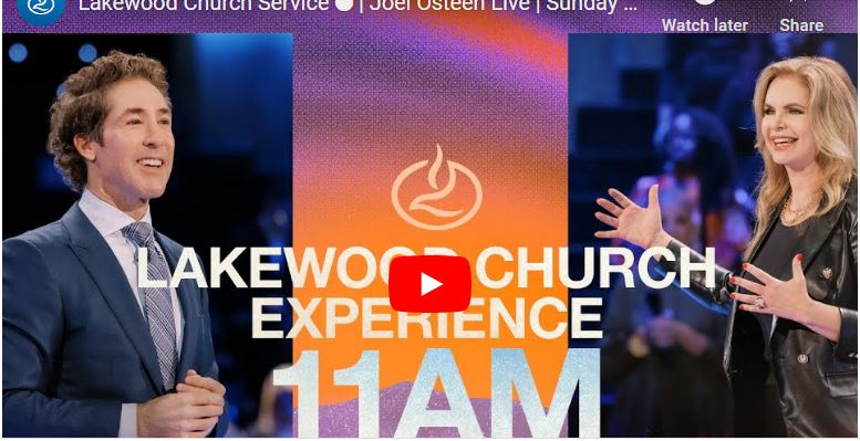 Joel Osteen Live Sunday Service Today November 5, 2023